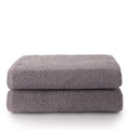 Top Towel Plus – Large Bath Towels Pack of 2 – 100% Cotton – Grey