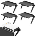 TV Top shelf 4-Piece Adjustable Screen Top Shelf for TV, Computer Monitor, Speakers, Media Boxes, Router, Game Console