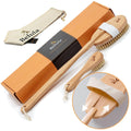 Belula Dry Brushing Body Brush Set – Natural Boar Bristle Exfoliating Kit