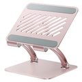 Tounee Adjustable Aluminum Tablet Stand for 4-16.5" iPads - Pink