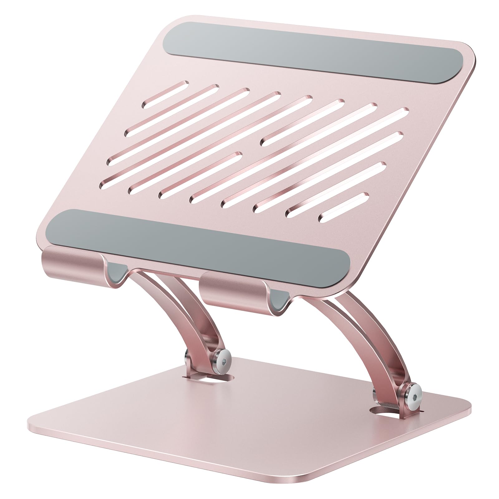 Tounee Adjustable Aluminum Tablet Stand for 4-16.5" iPads - Pink