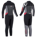 Osprey Kids 5mm Full-Length Winter Wetsuit – Neoprene Origin, Red