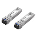 Jolof 10G SFP+ LR Transceiver 2-Pack | 1310nm Singlemode 10km for Cisco