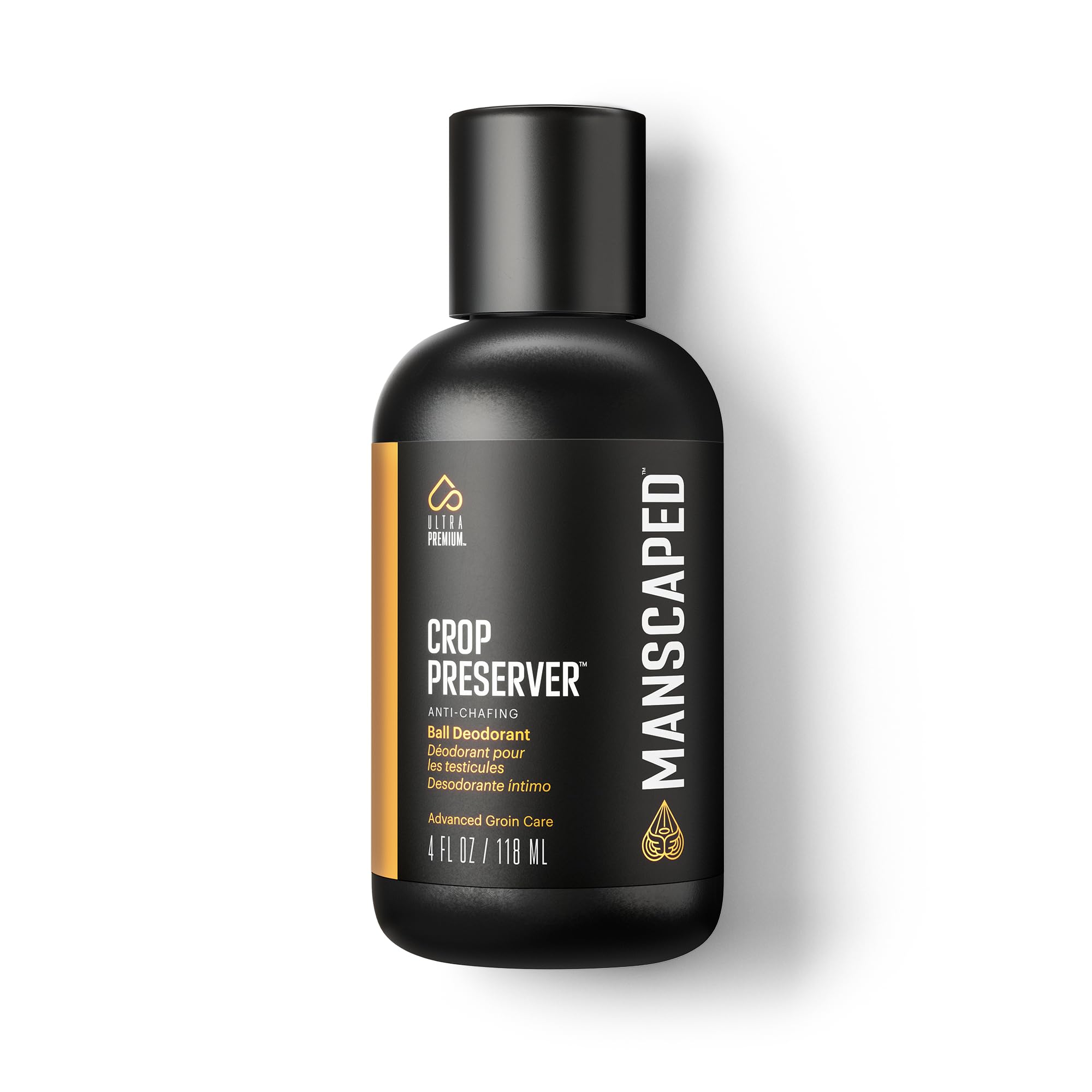 MANSCAPED Crop Preserver Anti-Chafing Ball Deodorant with Aloe Vera, 118ml