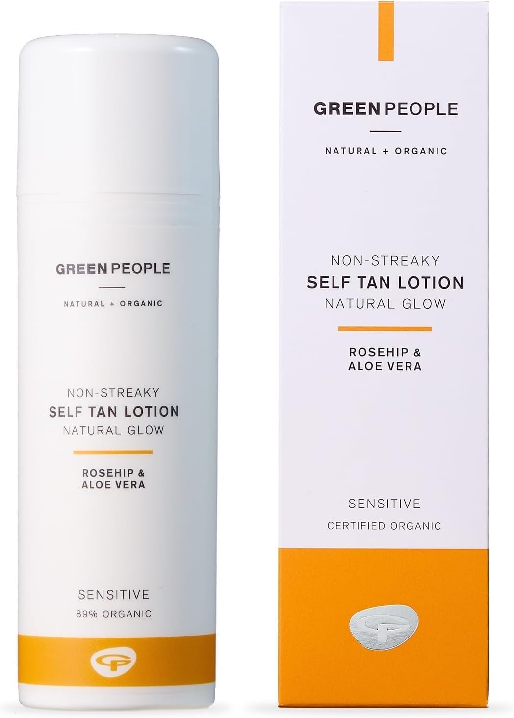 Green People Organic Self Tan Lotion – Natural Streak-Free Glow, 150ml