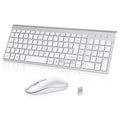Cimetech Wireless Keyboard and Mouse Set – Ultra-Thin Silent Ergonomic