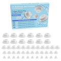 Bathtub Jet Covers – 48pc White Silicone Jacuzzi Plugs