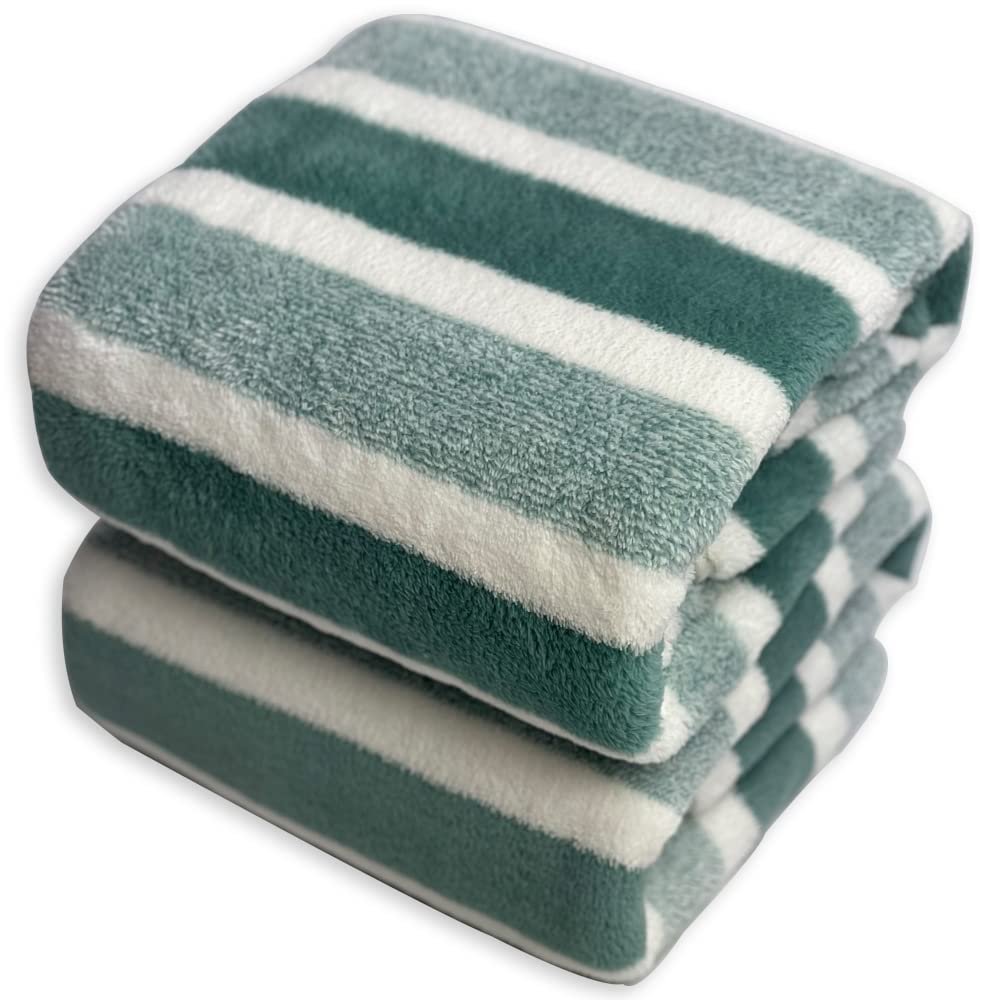 Microfibre Bath Sheets | 2 Pack Quick Dry Towels (90x180cm)