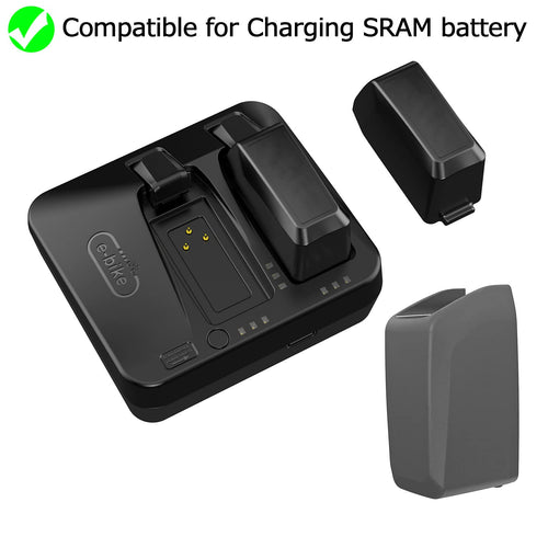 Jolof Store 2-Port SRAM Red eTap AXS Battery Charger & Power Bank