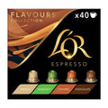 L'OR Espresso Flavours Variety Bundle - 40 Nespresso Compatible Pods