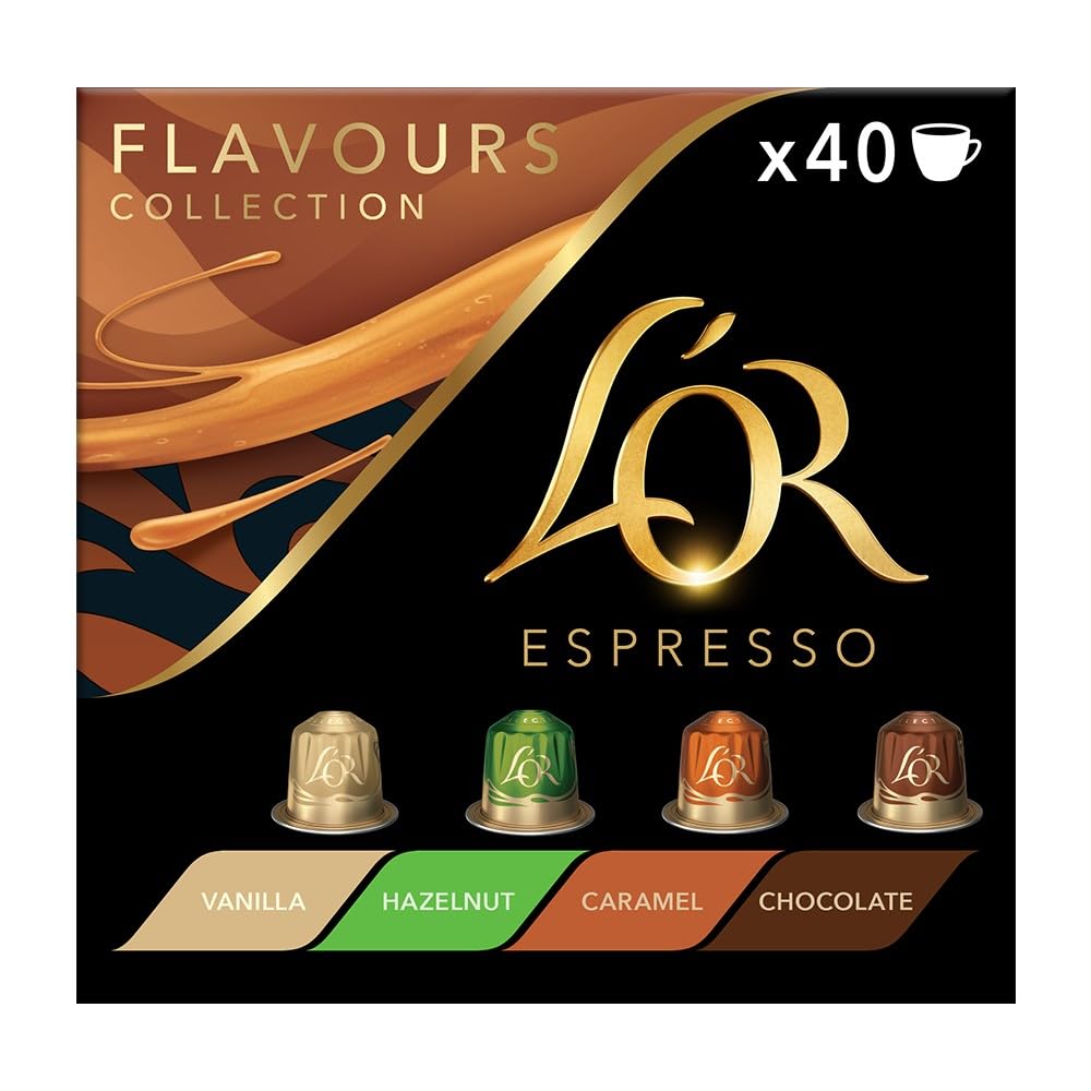 L'OR Espresso Flavours Variety Bundle - 40 Nespresso Compatible Pods