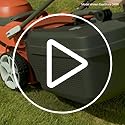 Flymo EasiStore 340R Electric Rotary Lawn Mower - 1400W, 34cm