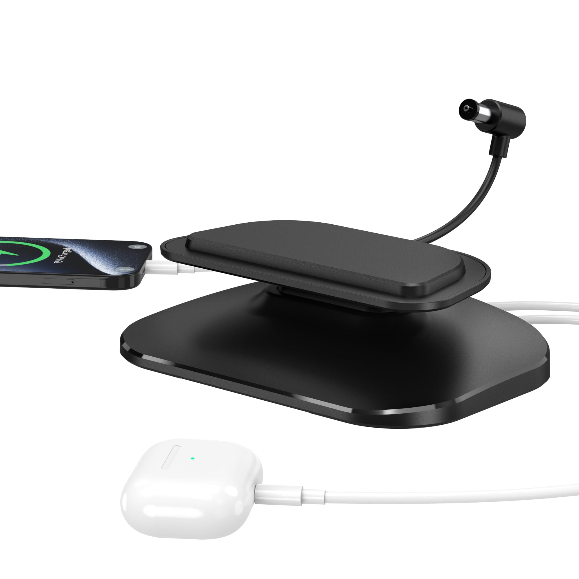 PlusAcc Adjustable Charging Stand for Show 8 3rd Gen with USB Ports