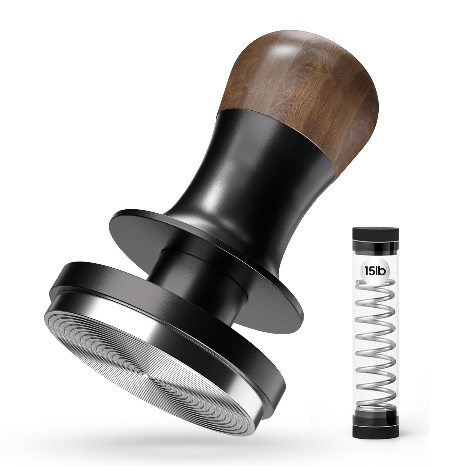 MHW-3BOMBER 58mm Calibrated Espresso Tamper - 30lb Sound Feedback