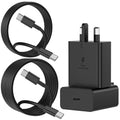 45W USB C Fast Charger for Samsung Galaxy S25 - 2 Pack