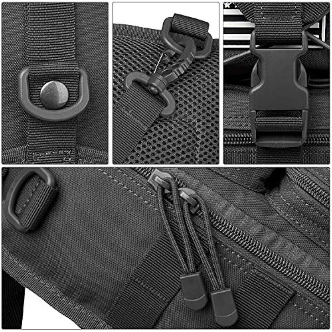 G4Free Tactical Sling Backpack – 15L Molle Military EDC Shoulder Bag