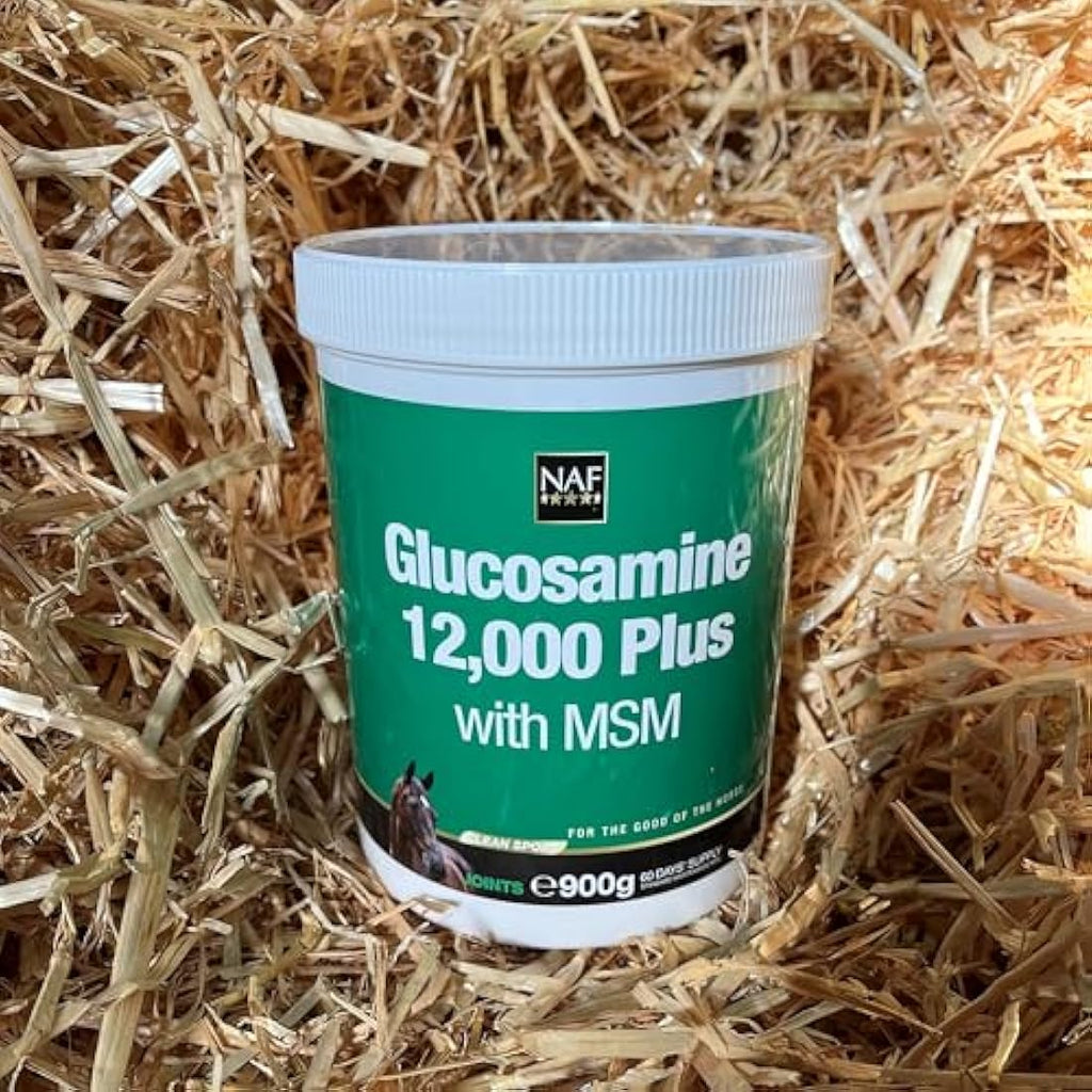 NAF Glucosamine 12,000 Plus with MSM – Horse Joint Support – 900g