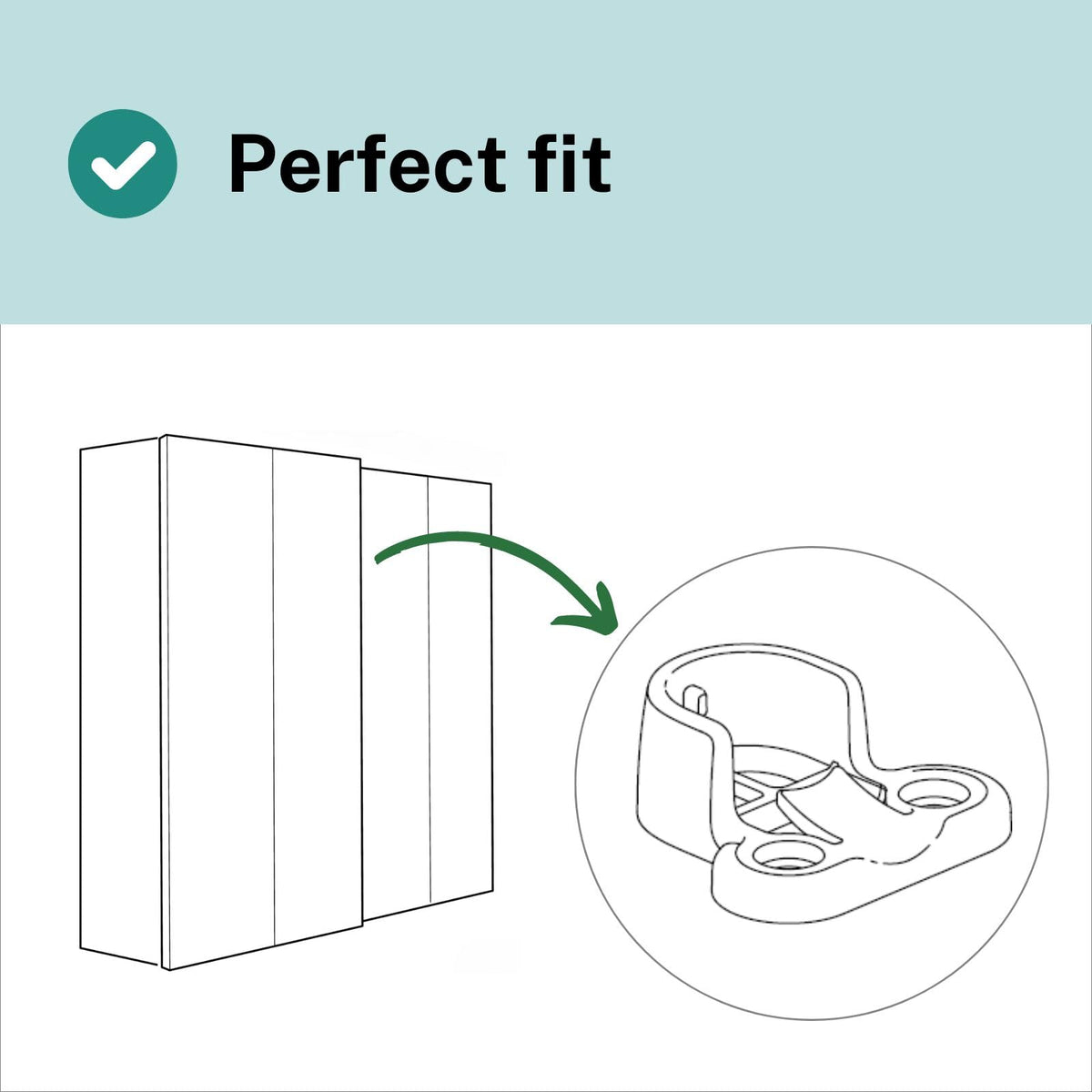 KOMPLEMENT 130527 Clothes Rail compatible with IKEA PAX - image 4