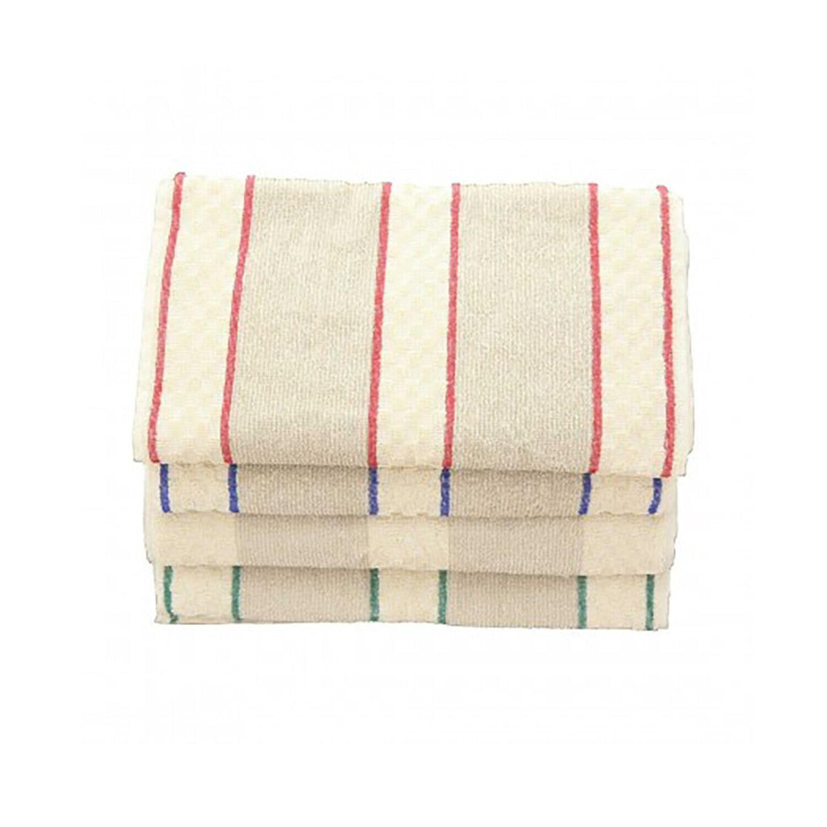aztex Traditional 100% Cotton Roller Towels - Blue Stripe - image 5