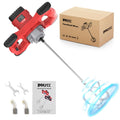 IMAYCC 2100W Paddle Mixer – 6 Speed Electric Cement and Concrete Mixer