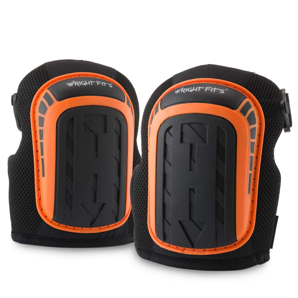 WrightFits Heavy Duty Gel Knee Pads – Professional Foam Work Support