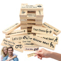 Adult Wooden Stacking Tower – 48 Piece Couples Game
