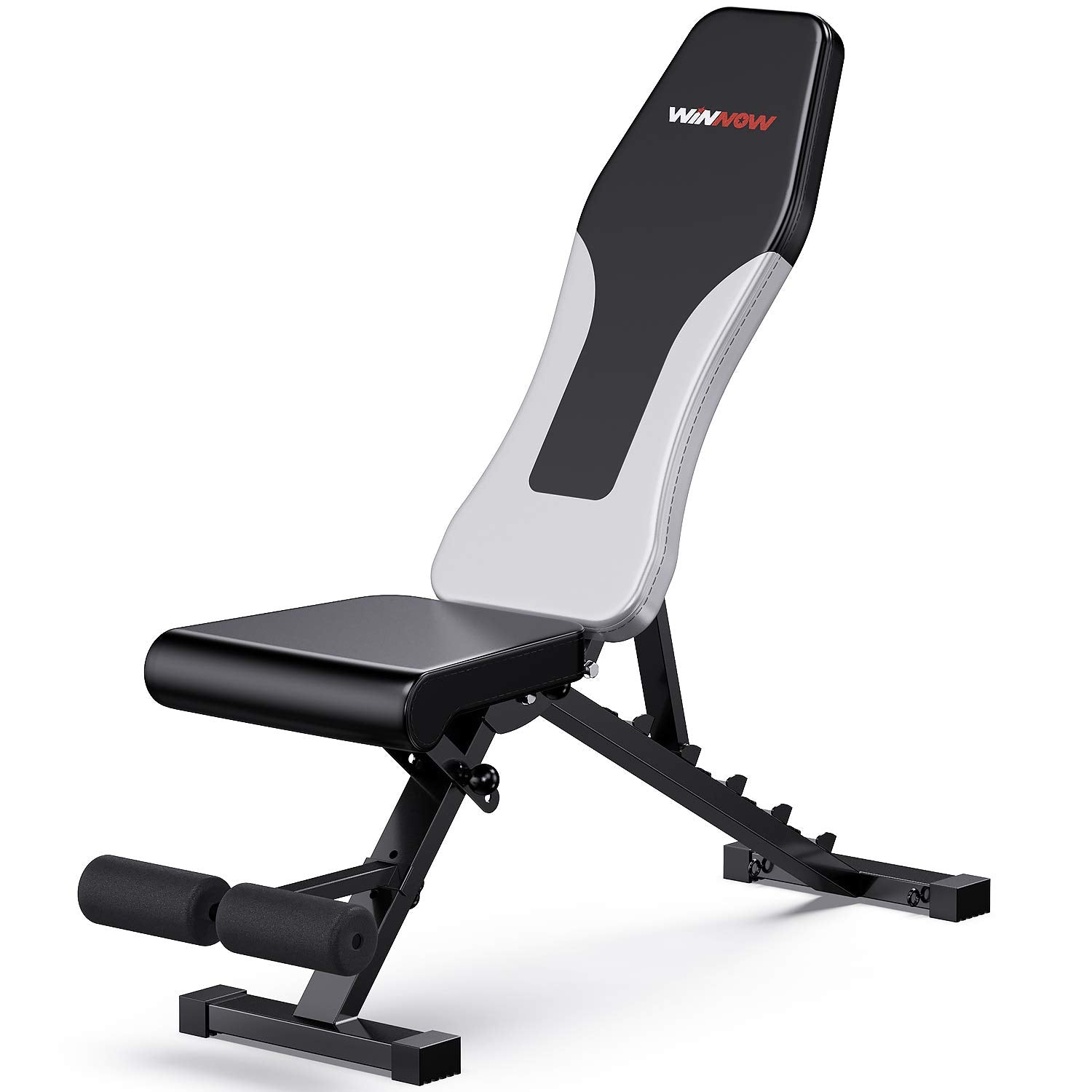 WINNOW Adjustable Weight Bench | Foldable Incline Decline Flat Bench