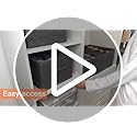 Wardrobe Organiser – 12 Cell Foldable Cationic Fabric Bins