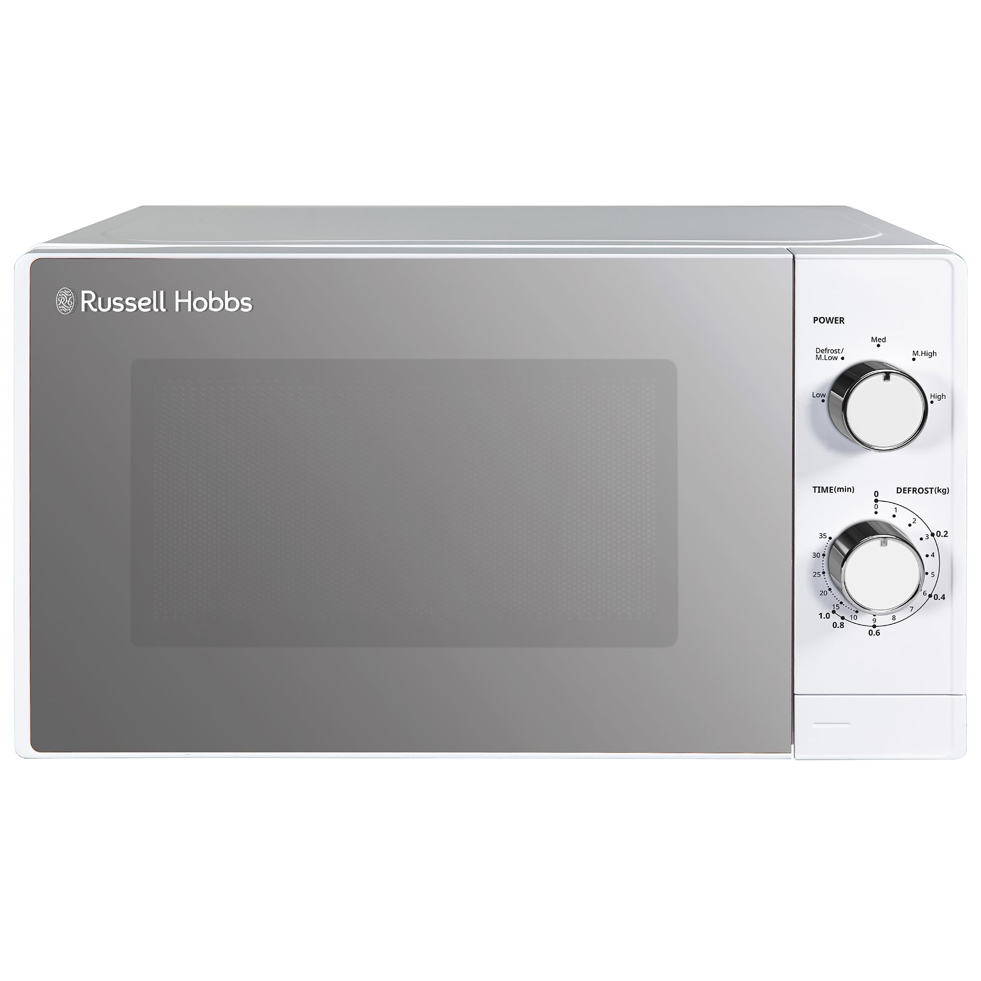 Russell Hobbs 20L 800W Solo Manual Microwave - White | RHM2027