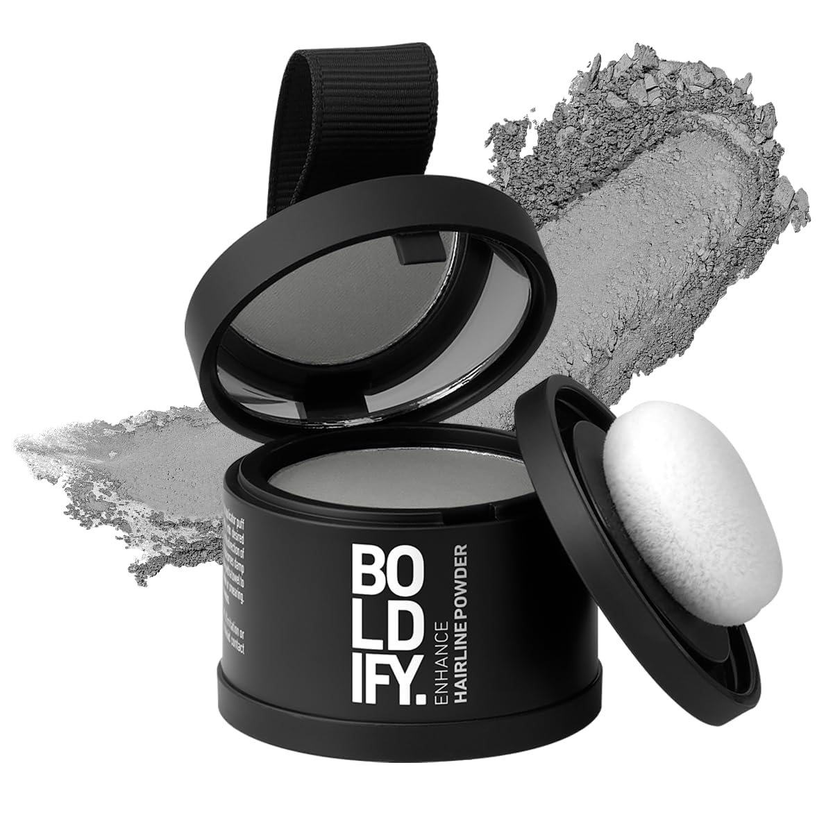 BOLDIFY Hairline Powder | Root Touch Up & Gray Coverage Hair Color – Grey