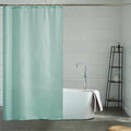 Furlinic Mint Shower Curtain | Waterproof Mildew Resistant Fabric 120x180cm