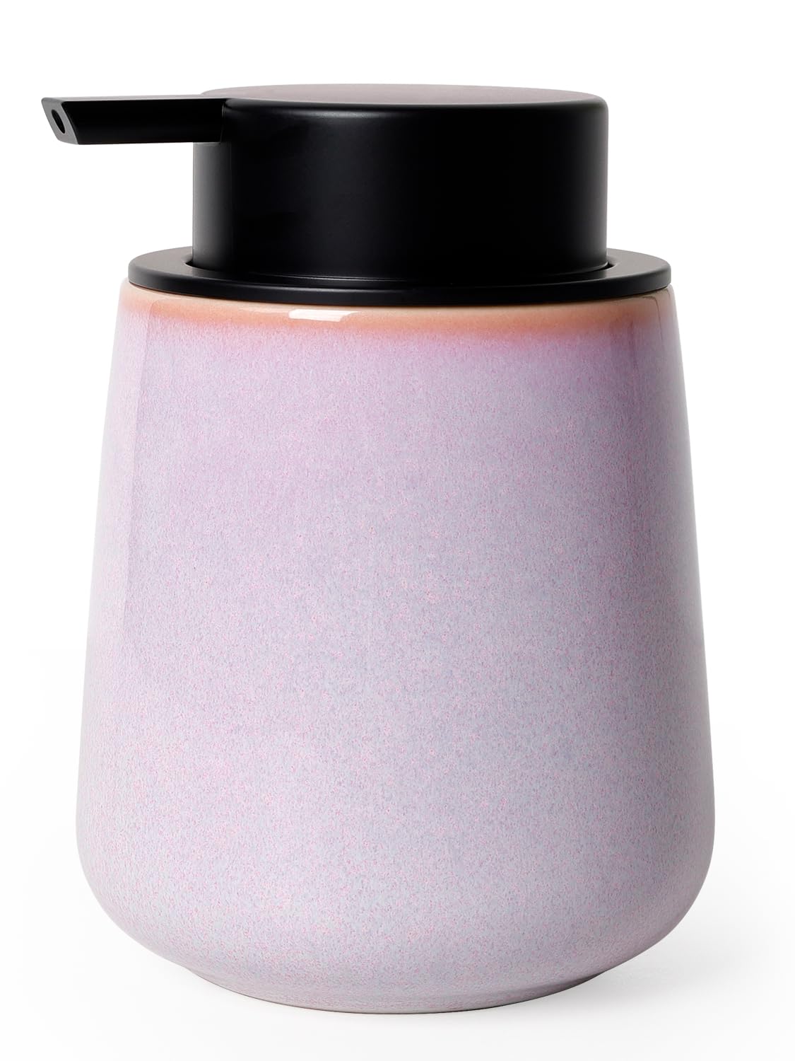 Autumnlife Ceramic Soap Dispenser – 12 oz Blush Pink Modern Pump