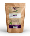 Natures Root Organic Chia Seeds 1kg – Bulk Vegan Superfood Omega-3