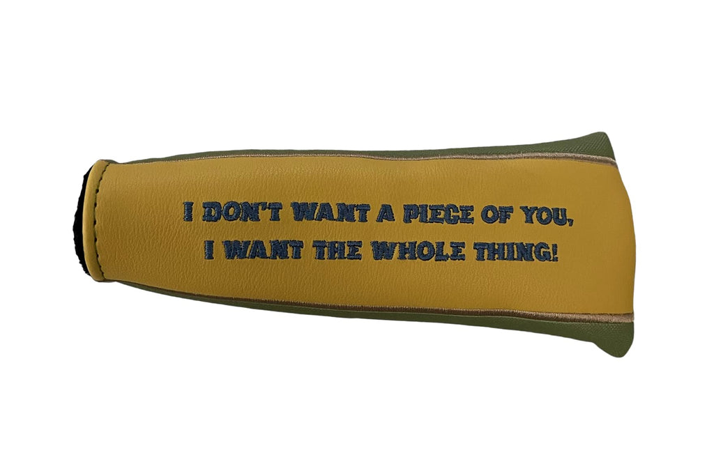 Balanced Co. Price is Wrong Blade Putter Headcover - PU Leather Golf Cover