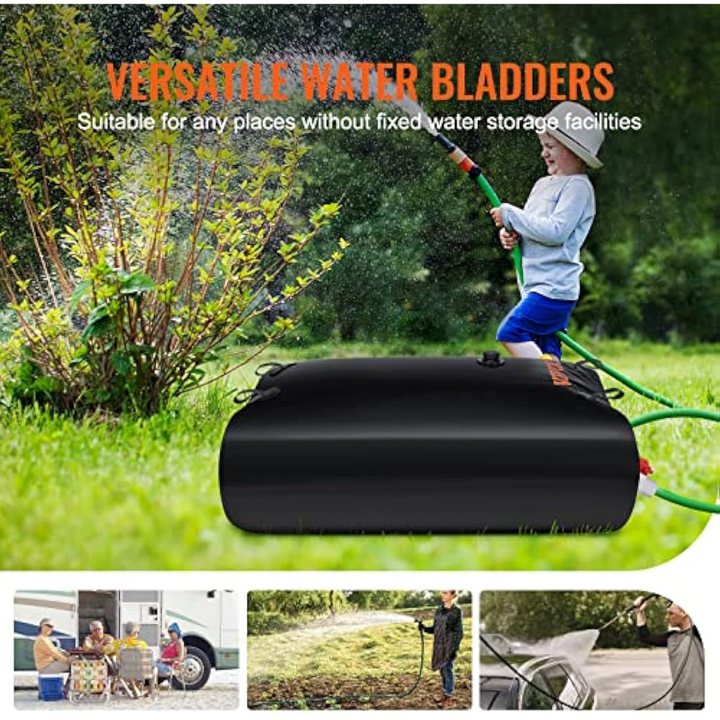 VEVOR 143 Gallon Water Tank Bladder | Collapsible PVC Storage Container