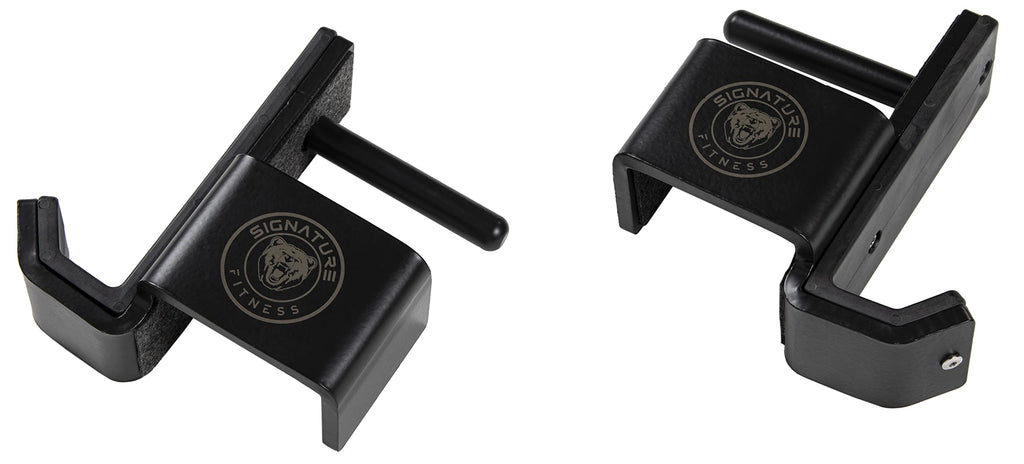Signature Fitness SF-3 J-Hooks | 1,500lb Capacity for 3x3 Power Racks