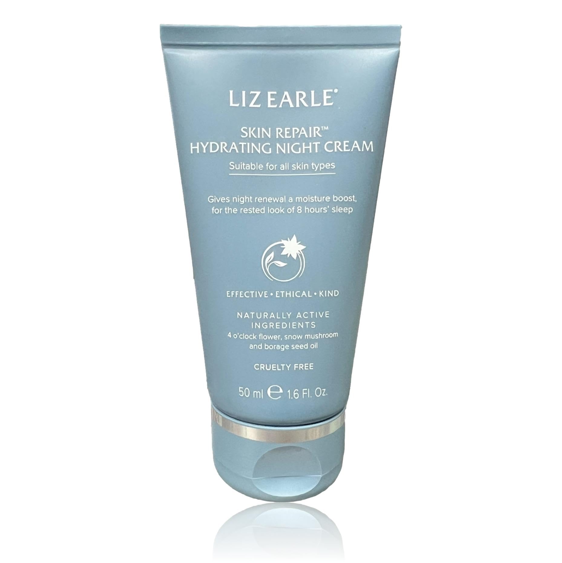 Liz Earle Skin Repair Hydrating Night Cream - 50ml Moisturizer Tube