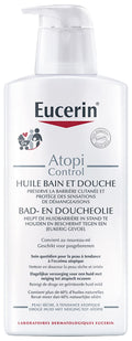 Eucerin AtopiControl Aceite de Baño y Ducha para Piel Atópica – 400 ml