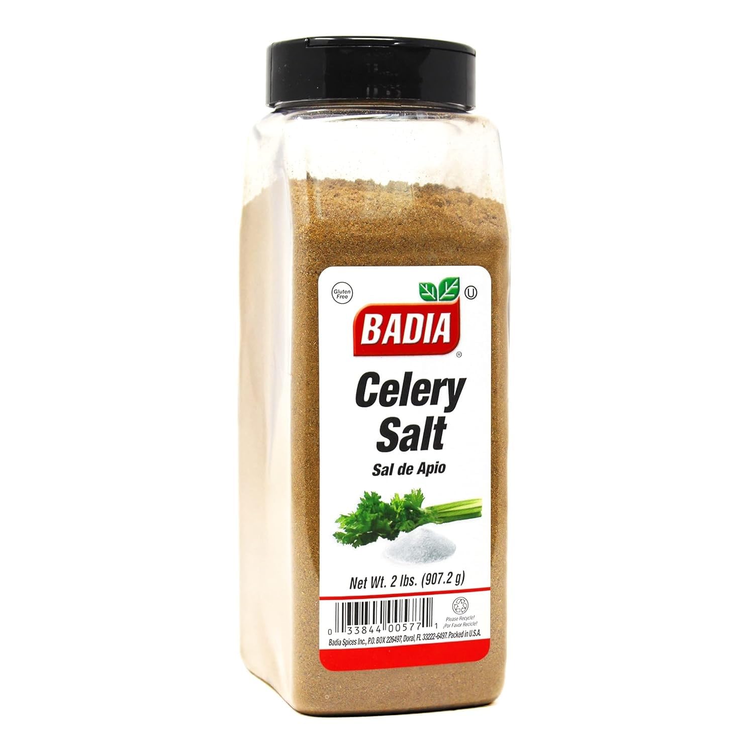 Badia Celery Salt – 907.2g (2 lbs) Gluten Free Seasoning | Sal de Apio