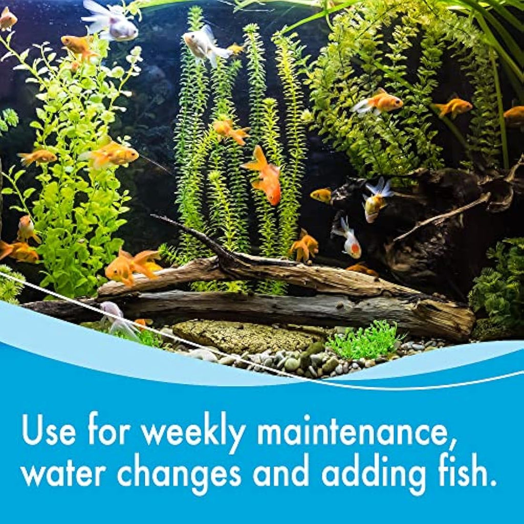 AQUARIAN Weekly Aquarium Water Cleaner with Beneficial Bacteria - 473ml