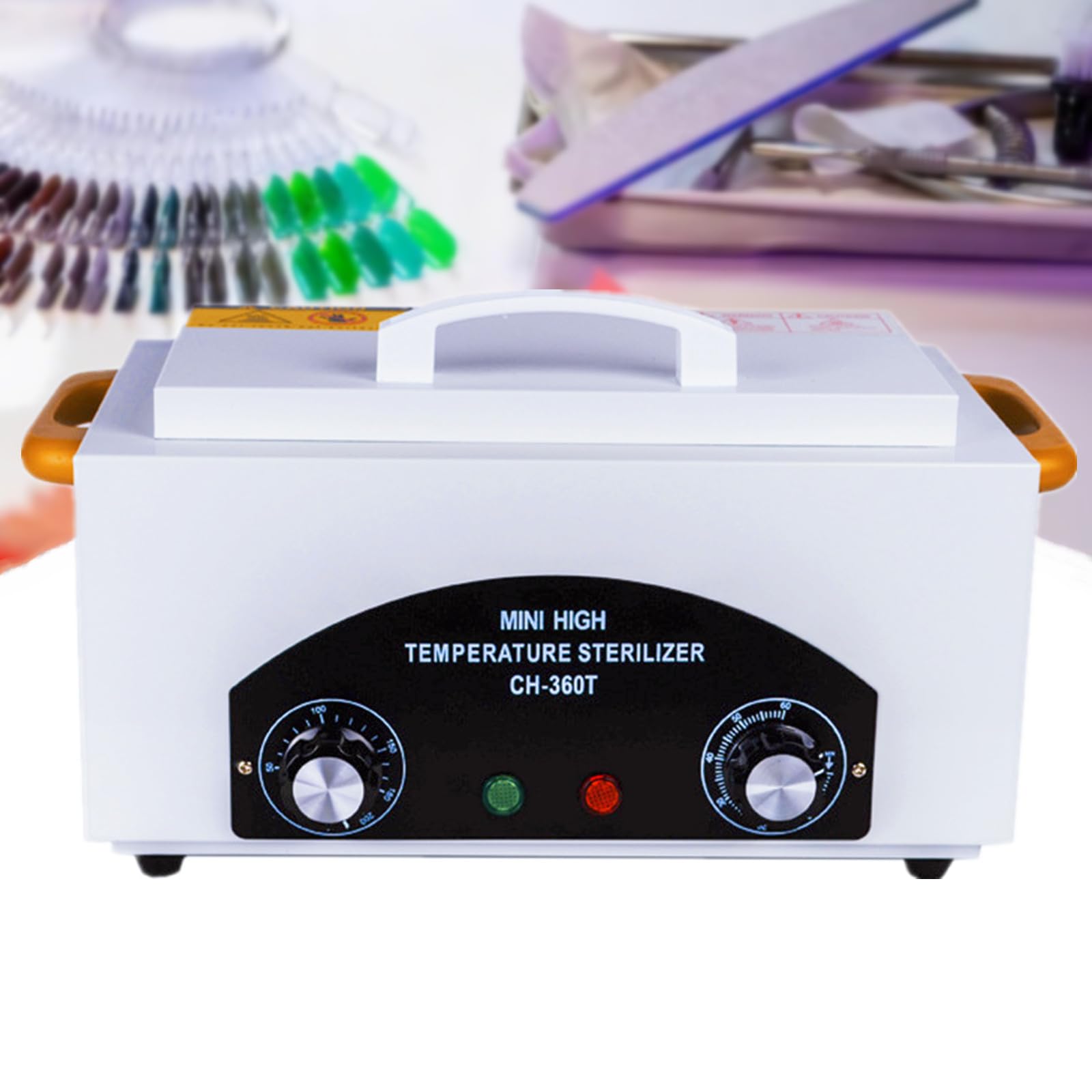 Lrqmte High-Temperature Dry Heat Autoclave Sterilizer for Nail Tools | 300W