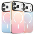ORNARTO iPhone 17 Pro MagSafe Case - Shockproof Rainbow Magnetic Cover