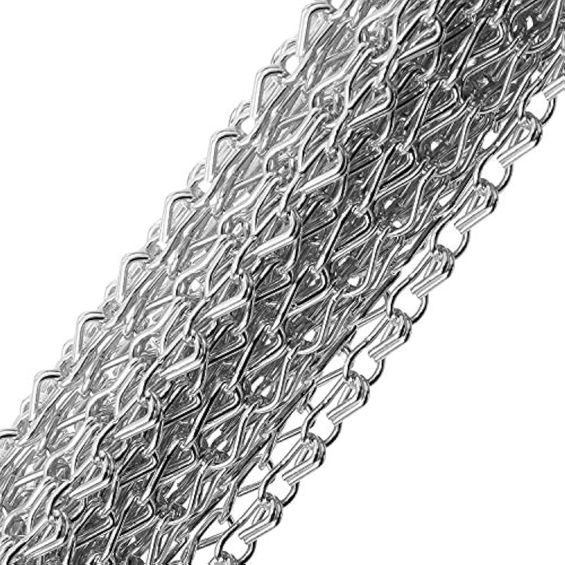 Chawniao Aluminium Fly Door Chain Curtain - 90x200cm Metal Insect Screen