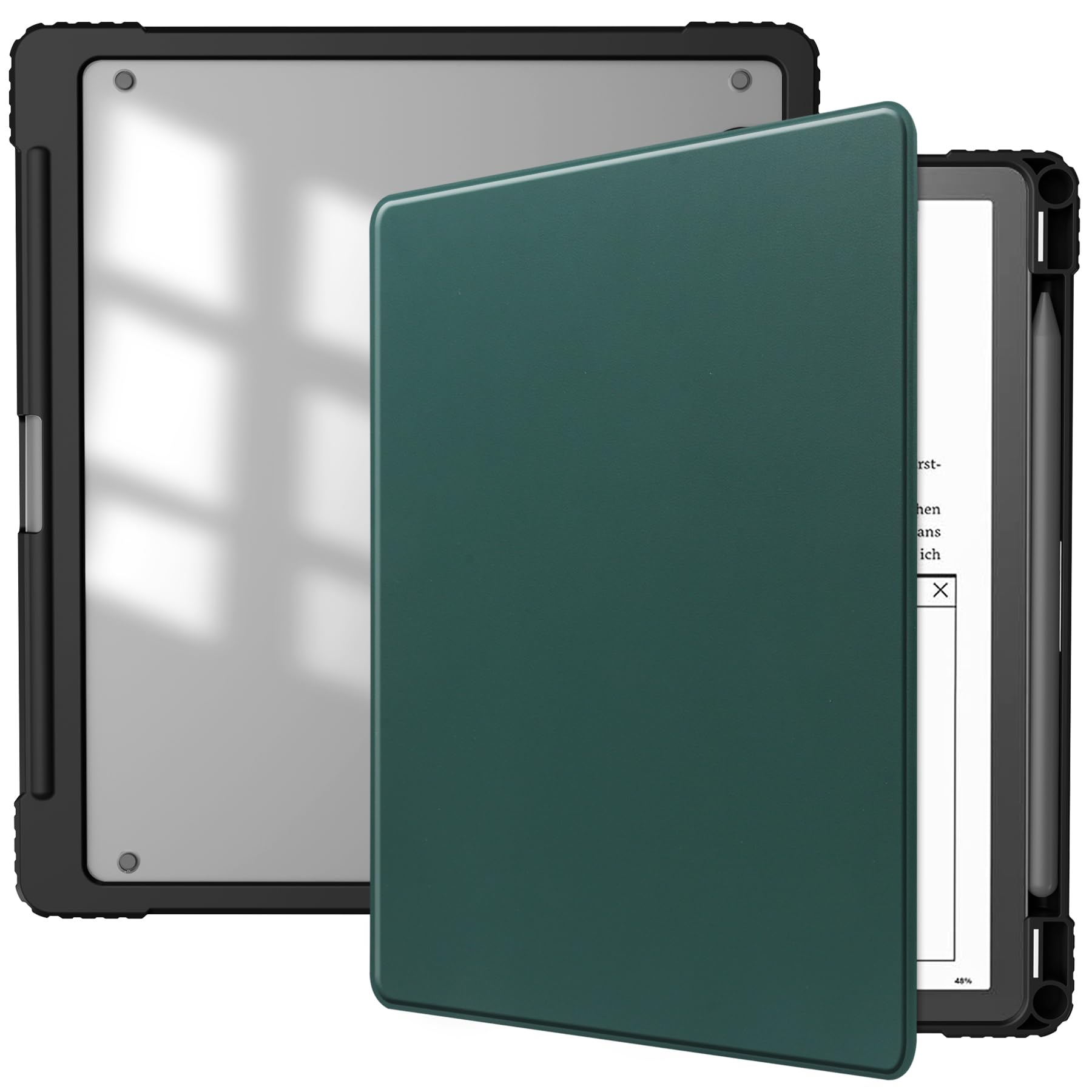 HGWALP Slimshell Clear Case for Kindle Scribe 10.2 | Auto Wake/Sleep
