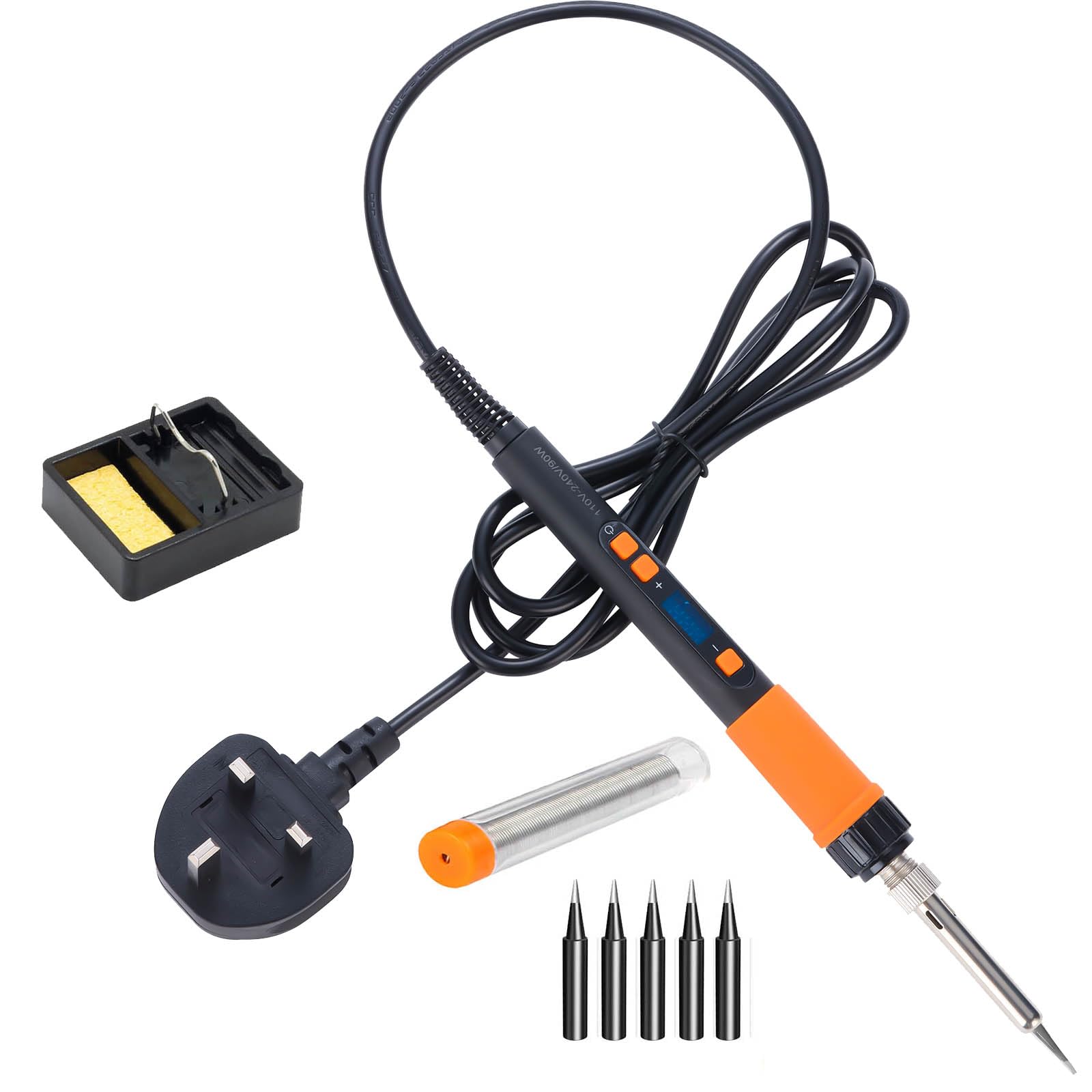 90W Soldering Iron Kit – Digital LED Adjustable Temperature