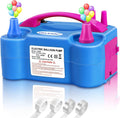 HELESIN Electric Balloon Pump – 600W Inflator with 4 Accessories