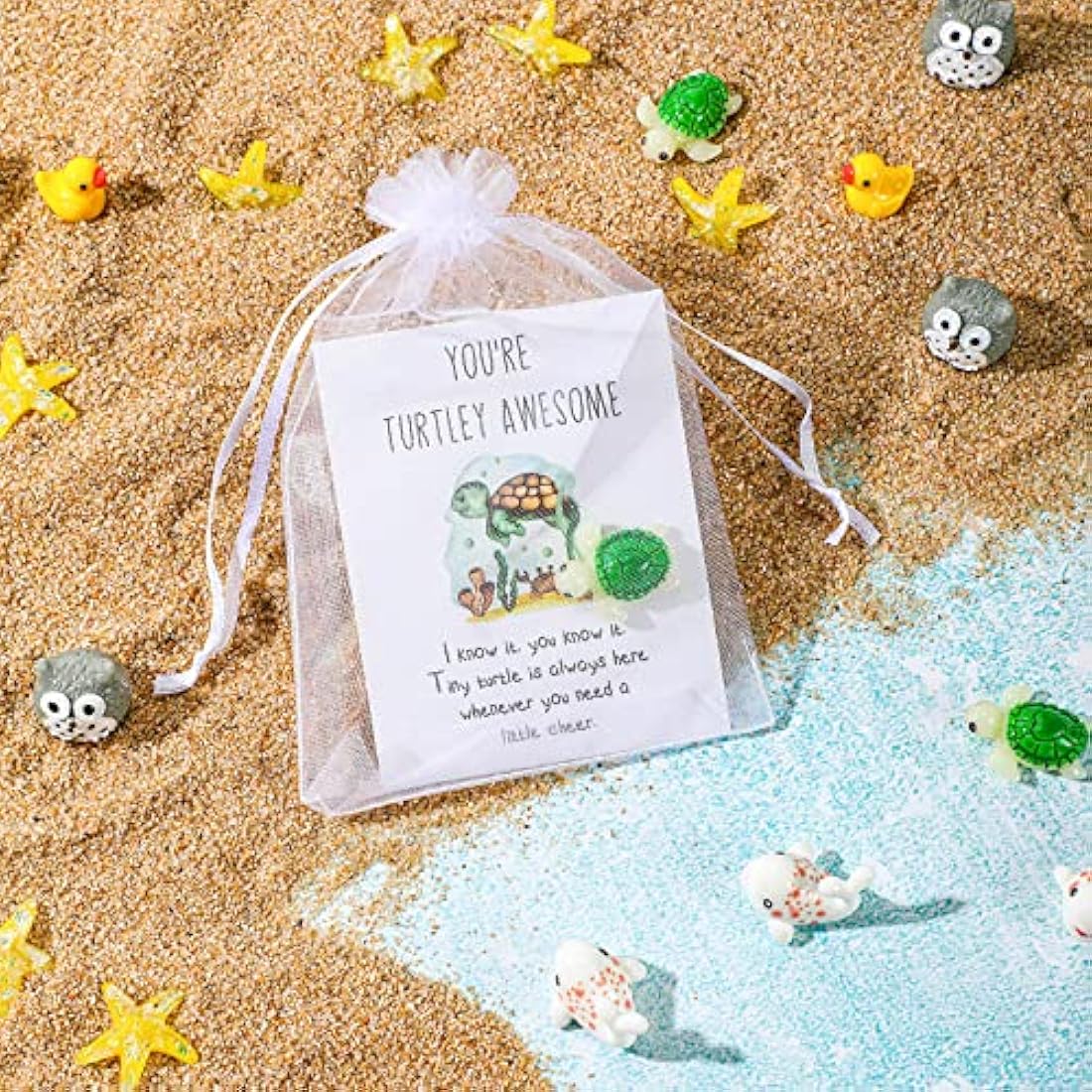 Jolof Store 100 Set Employee Appreciation Gifts – Animal Pun Resin Favors