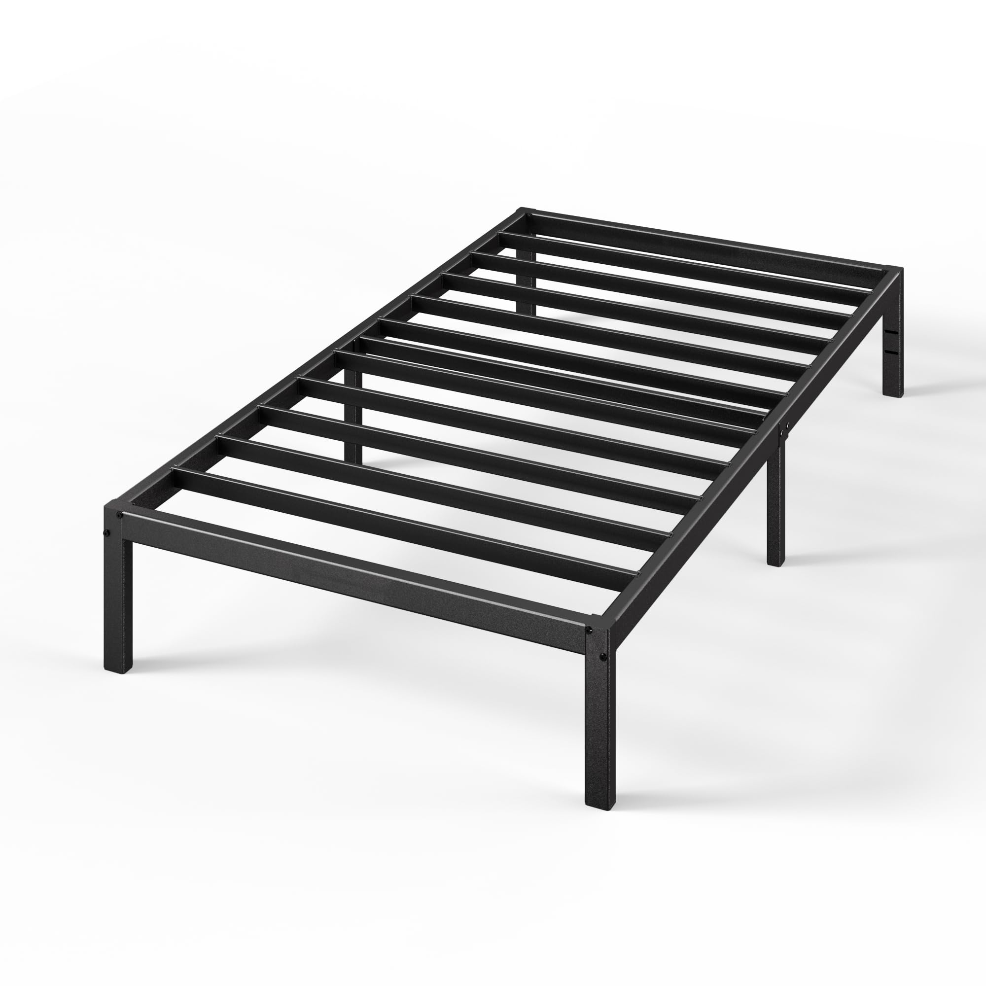 Zinus Elias Single Metal Bed Frame – 90x190cm with Underbed Storage