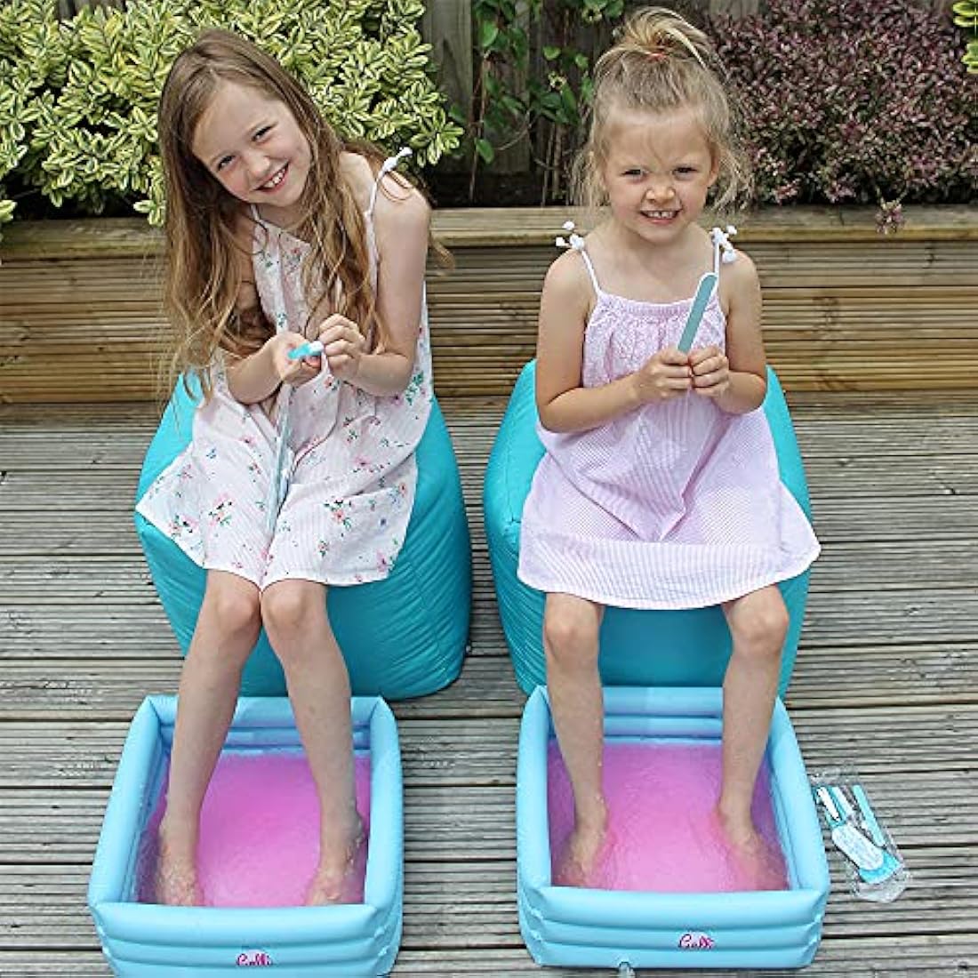Zimpli Kids Gelli Spa – 5 Use Children's Pedicure and Sensory Play Set