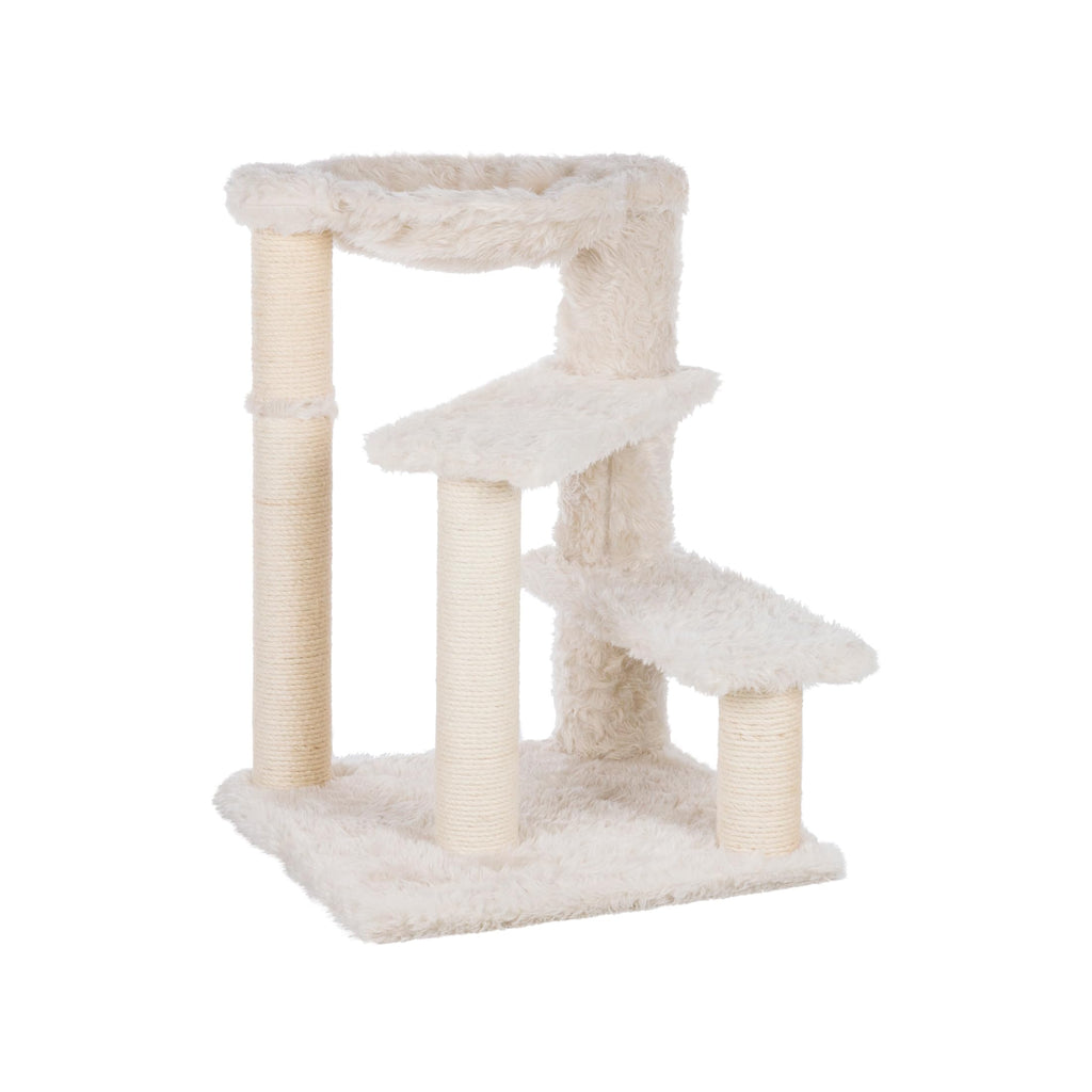 Trixie Baza Senior Cat Tree – Jute Scratching Post with Hammock